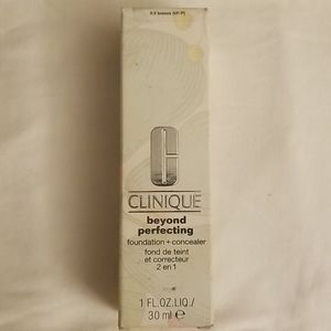 Clinique beyond perfecting foundation